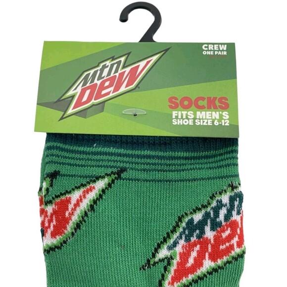 Novelty Funny Crew Socks: Nissin Cup Noodles Mtn Dew Moon Pie Pop Tarts - Picture 7 of 13